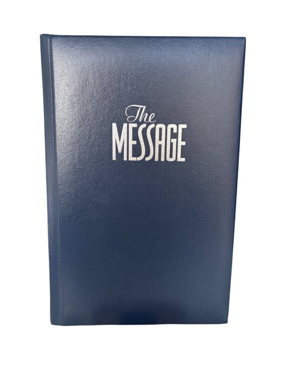 The Message Bible In Contemporary Language Numbered Edition Hardcover Blue Cover
